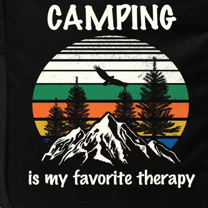 Camping Is My Therapy Impact Tech Backpack