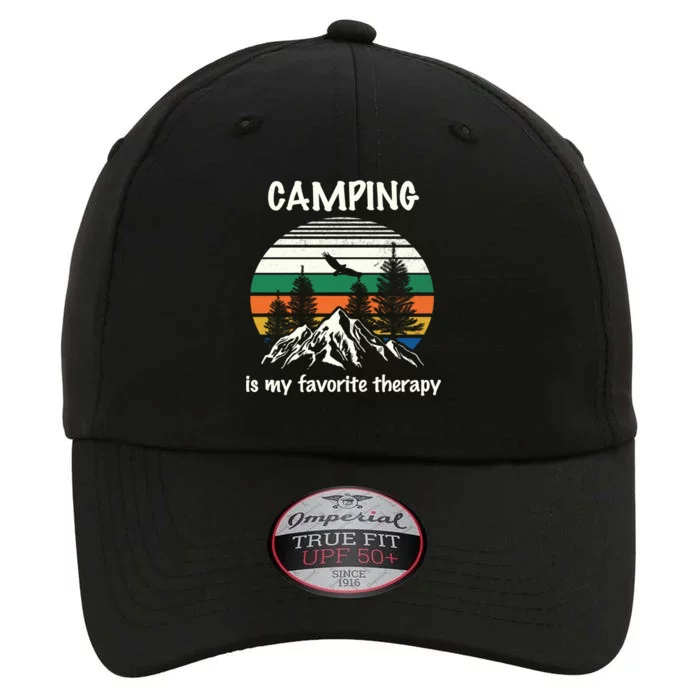 Camping Is My Therapy The Original Performance Cap