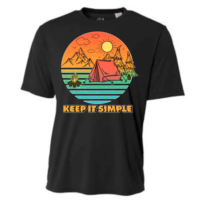 Camping Keep It Simple Cooling Performance Crew T-Shirt