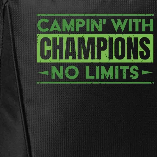 Camping With Champions City Backpack