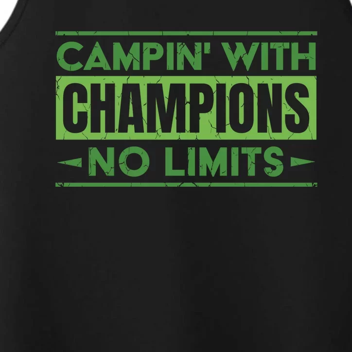 Camping With Champions Performance Tank