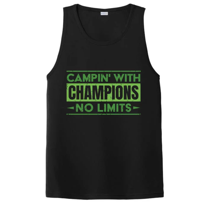 Camping With Champions Performance Tank