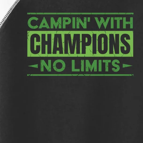 Camping With Champions Toddler Fine Jersey T-Shirt