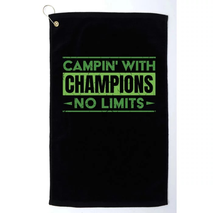 Camping With Champions Platinum Collection Golf Towel