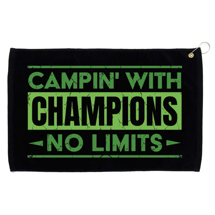 Camping With Champions Grommeted Golf Towel