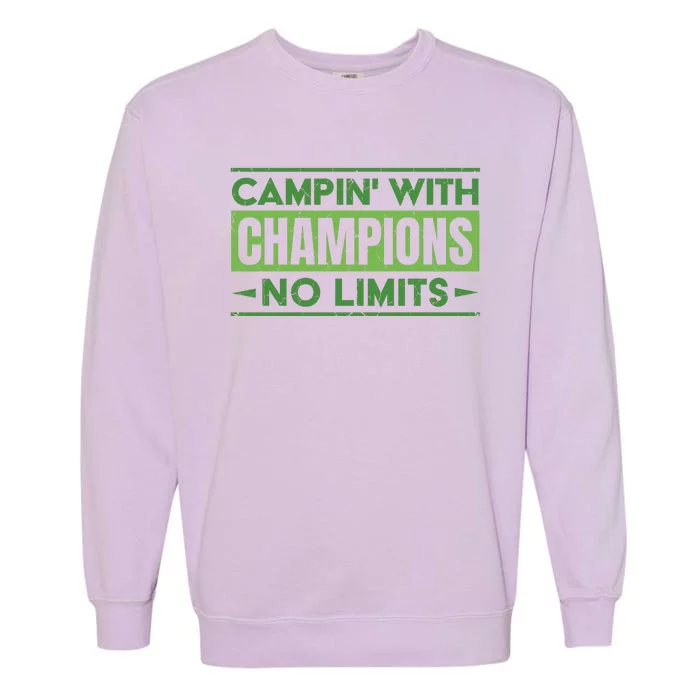 Camping With Champions Garment-Dyed Sweatshirt