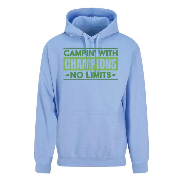 Camping With Champions Unisex Surf Hoodie