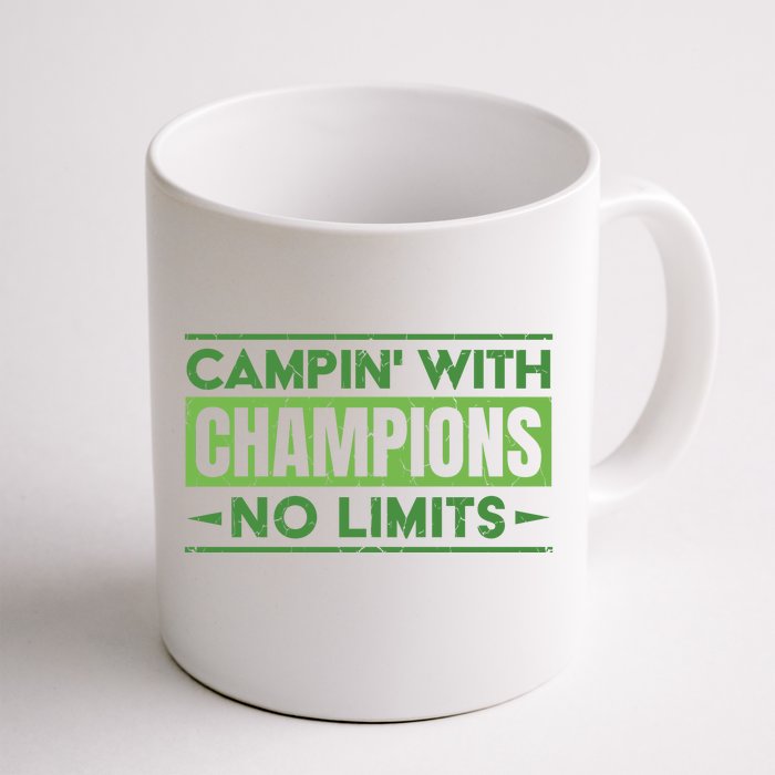 Camping With Champions Front & Back Coffee Mug