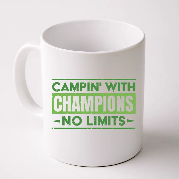 Camping With Champions Front & Back Coffee Mug