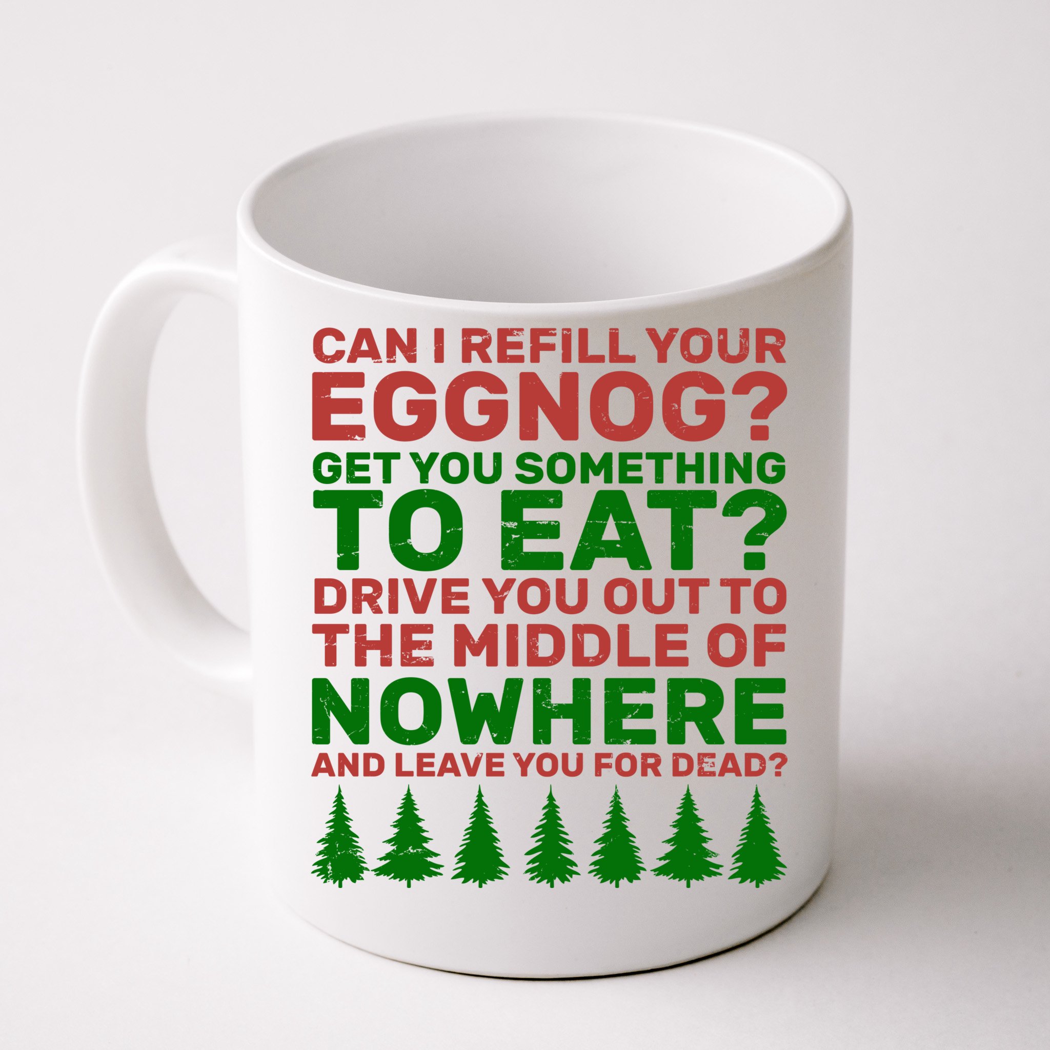 Christmas Eggnog in Here Personalize Funny Holiday Espresso Cup, Zazzle