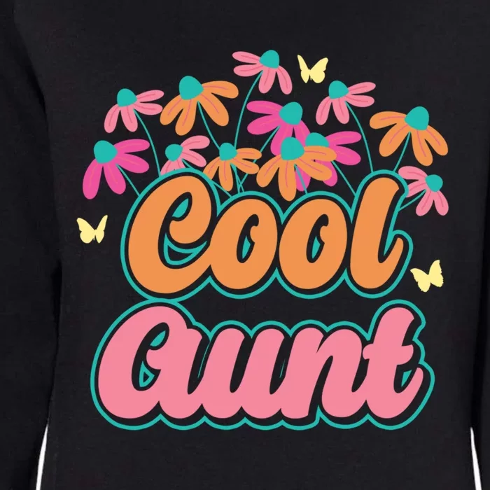 Cool Aunt Niece Nephew Auntie Nephews Gift Womens California Wash Sweatshirt