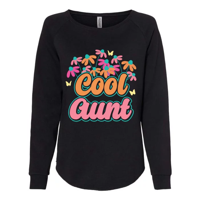 Cool Aunt Niece Nephew Auntie Nephews Gift Womens California Wash Sweatshirt