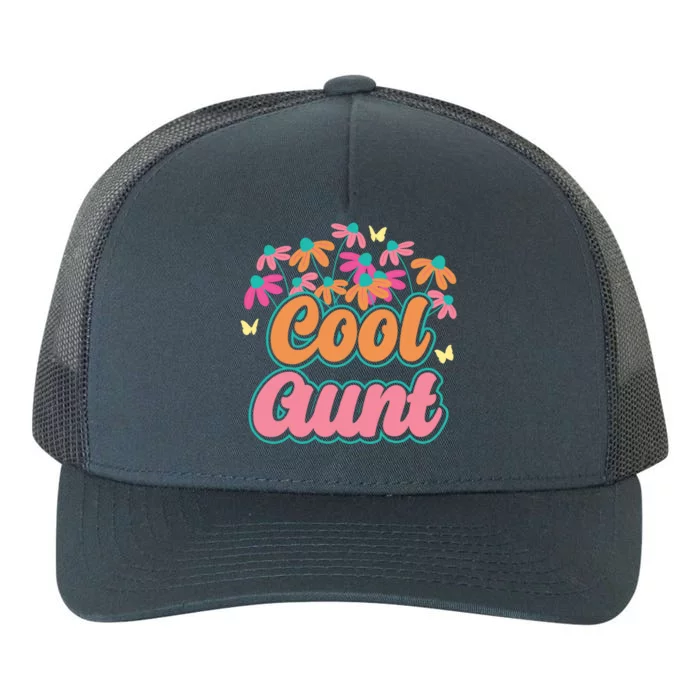 Cool Aunt Niece Nephew Auntie Nephews Gift Yupoong Adult 5-Panel Trucker Hat