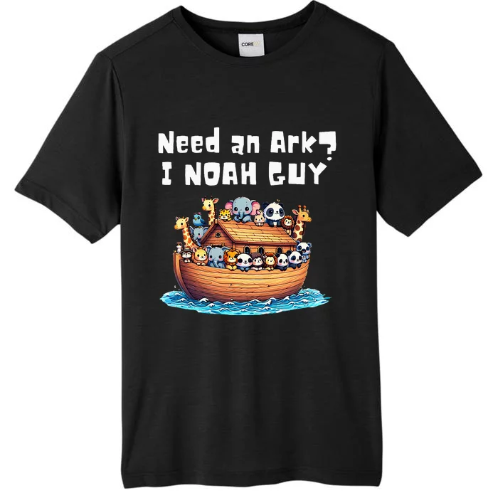 Cartoon Animal Need An Ark I Noah Guy Christian Funny Gifts ChromaSoft Performance T-Shirt