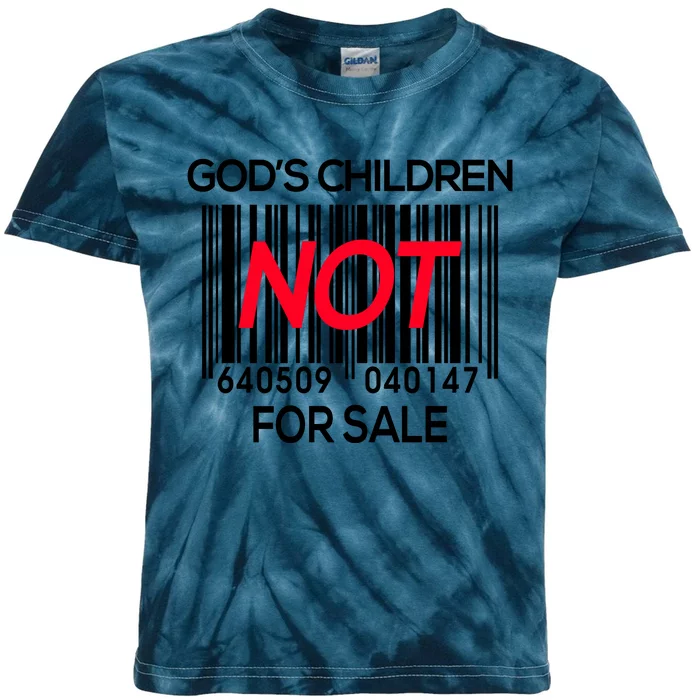 Children Are Not For Sale Protect Our Children Kids Tie-Dye T-Shirt