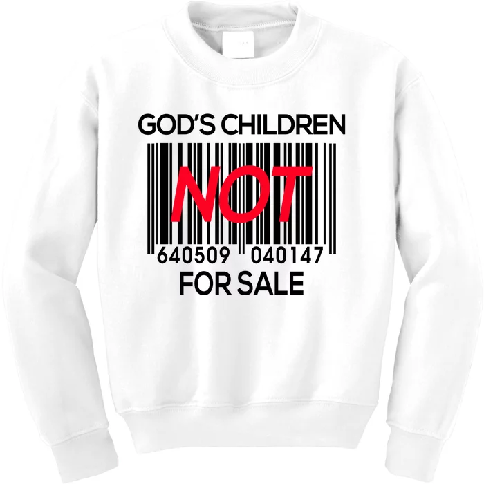 Children Are Not For Sale Protect Our Children Kids Sweatshirt