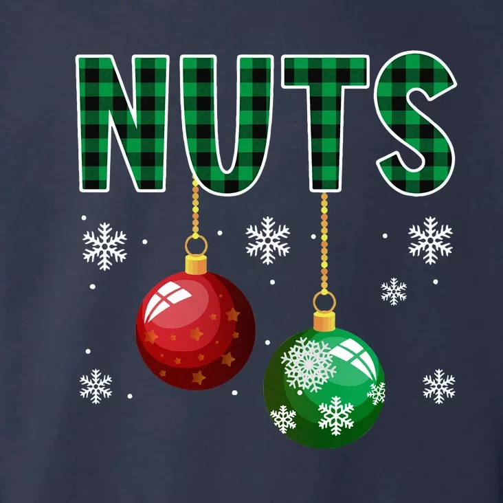 Chest And Nuts Christmas Matching Couple Chestnuts Funny Toddler Hoodie