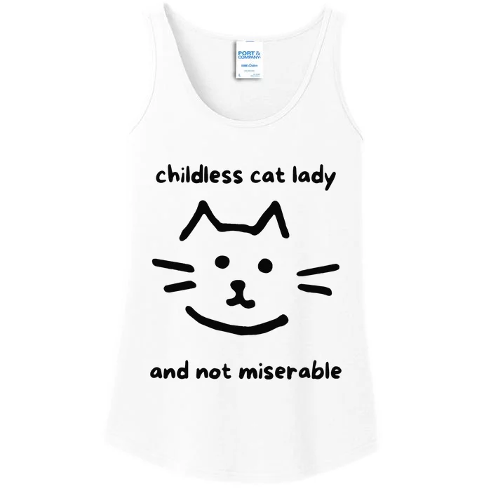 Childless And Not Miserable Madam President Ladies Essential Tank