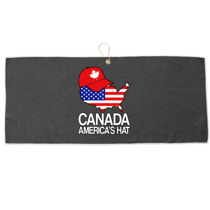 Canada America's Hat Large Microfiber Waffle Golf Towel