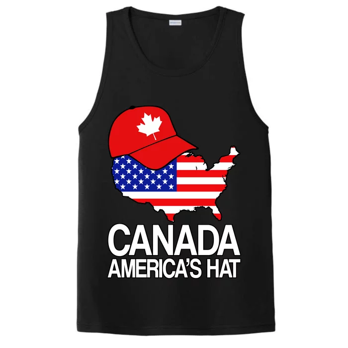 Canada America's Hat Performance Tank