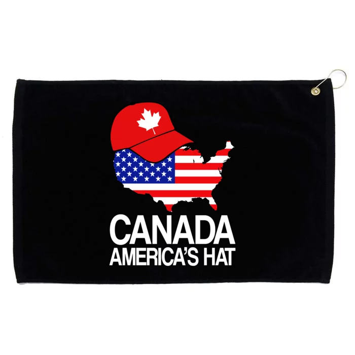 Canada America's Hat Grommeted Golf Towel