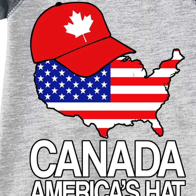 Canada America's Hat Infant Baby Jersey Bodysuit