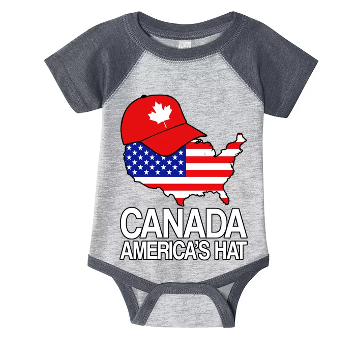 Canada America's Hat Infant Baby Jersey Bodysuit