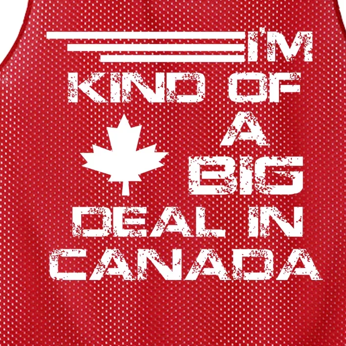 Canada Big Deal Mesh Reversible Basketball Jersey Tank