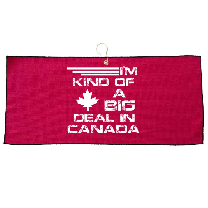 Canada Big Deal Large Microfiber Waffle Golf Towel