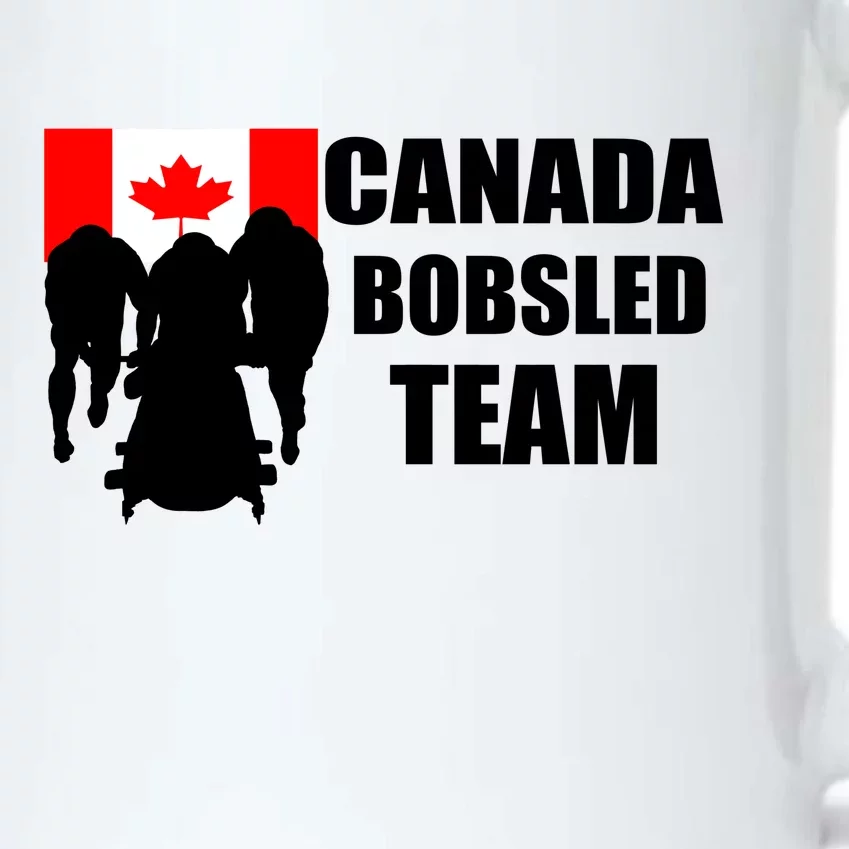 Canada Bobsled Team Black Color Changing Mug