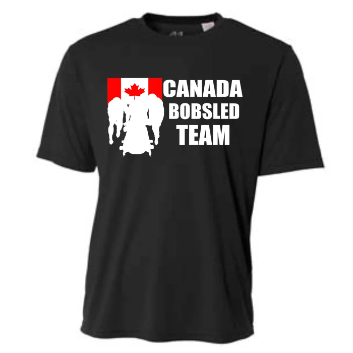 Canada Bobsled Team Cooling Performance Crew T-Shirt