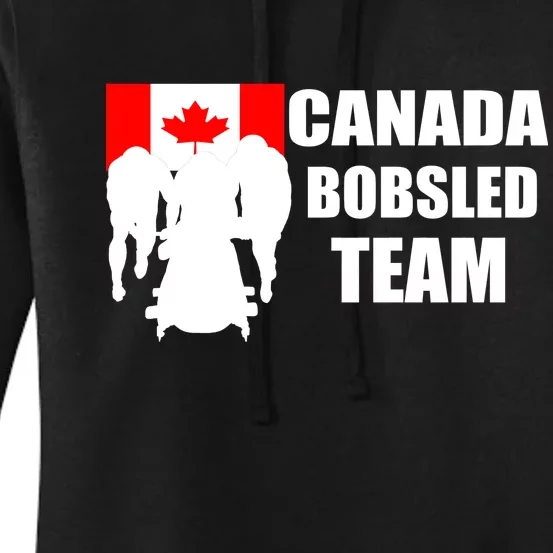 Canada Bobsled Team Women's Pullover Hoodie