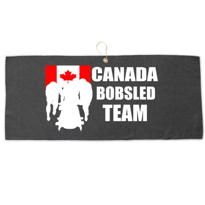 Canada Bobsled Team Large Microfiber Waffle Golf Towel