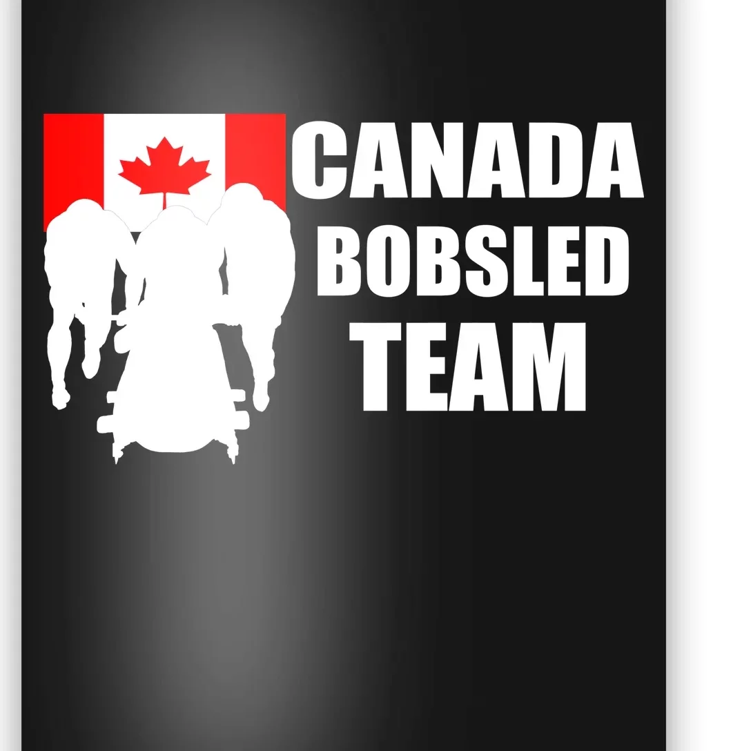 Canada Bobsled Team Poster