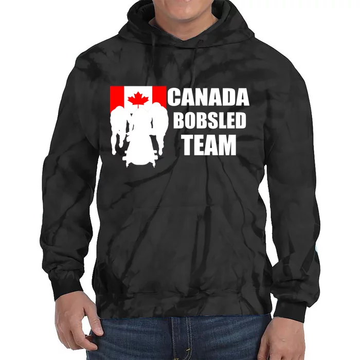 Canada Bobsled Team Tie Dye Hoodie