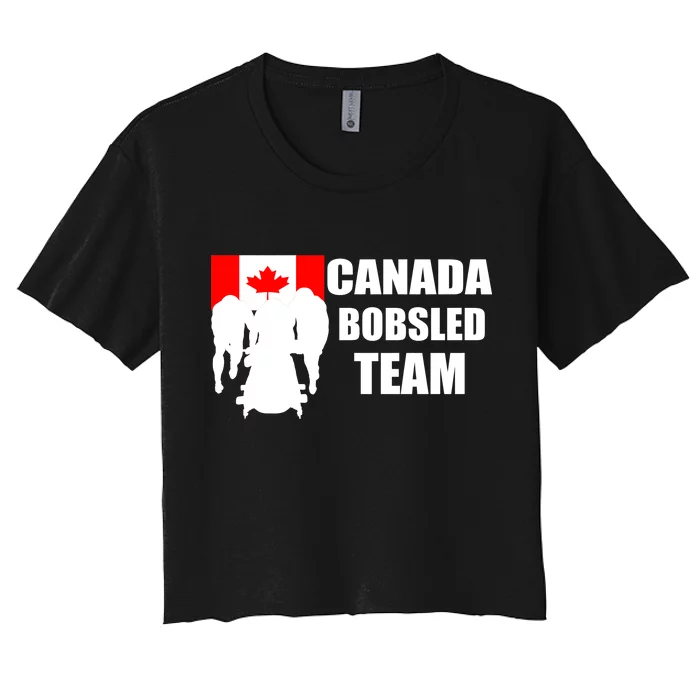 Canada Bobsled Team Women's Crop Top Tee