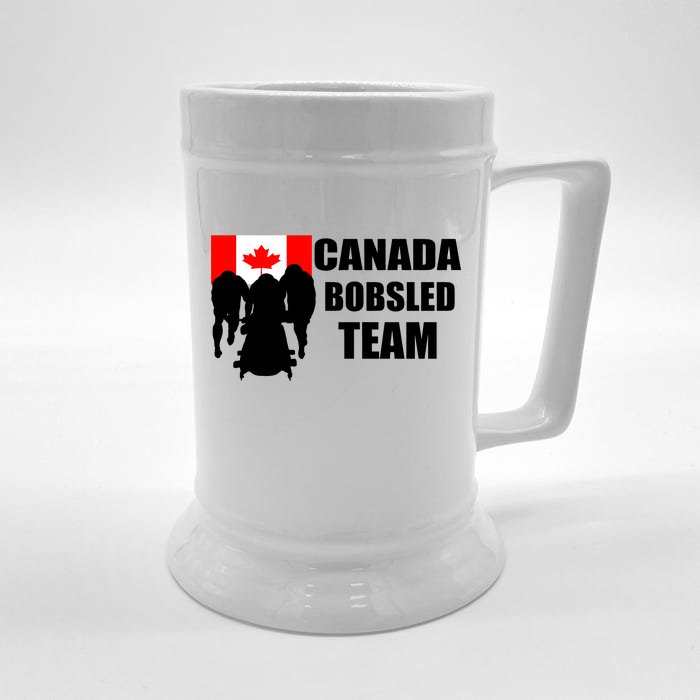 Canada Bobsled Team Front & Back Beer Stein