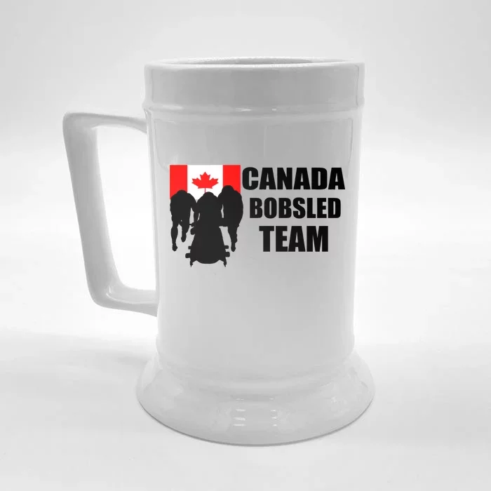 Canada Bobsled Team Front & Back Beer Stein