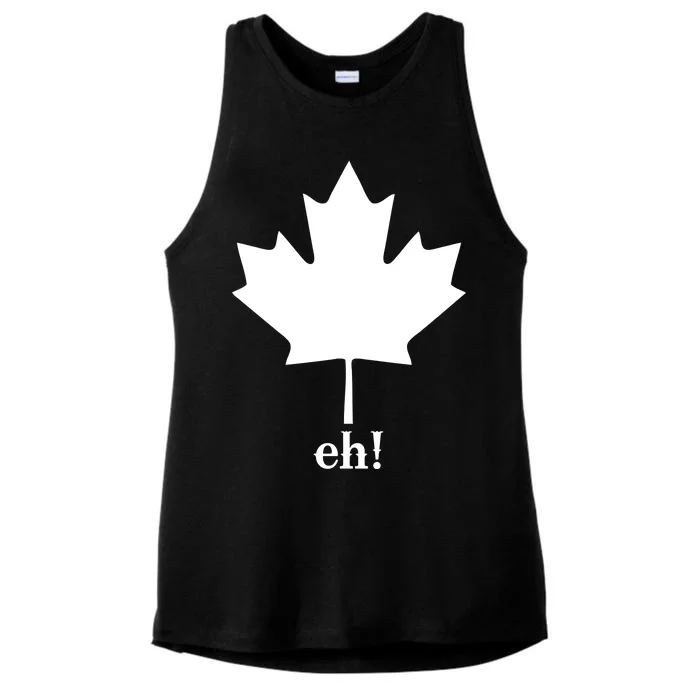 Canada Eh! Ladies Tri-Blend Wicking Tank