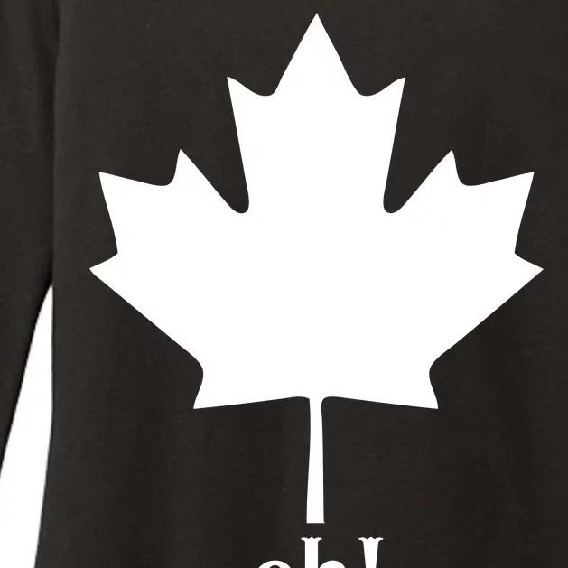 Canada Eh! Womens CVC Long Sleeve Shirt