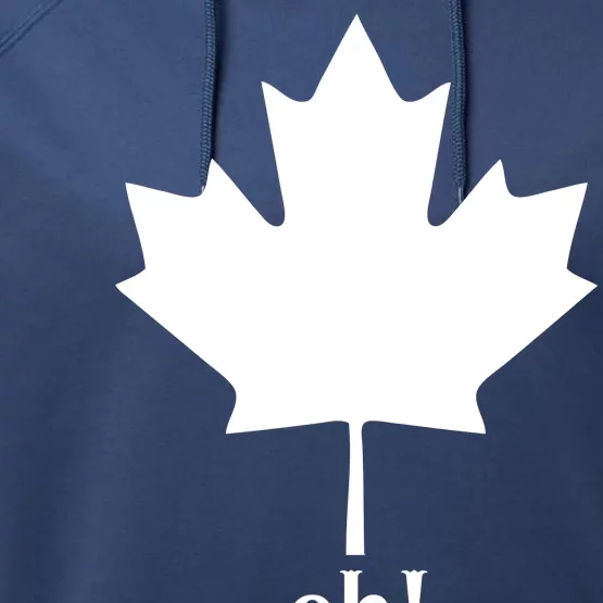 Canada Eh! Performance Fleece Hoodie