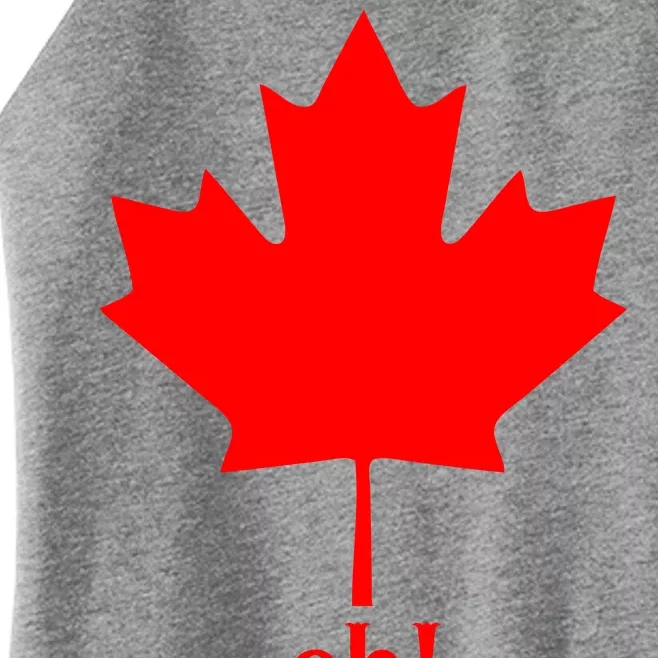 Canada Eh! Women’s Perfect Tri Rocker Tank