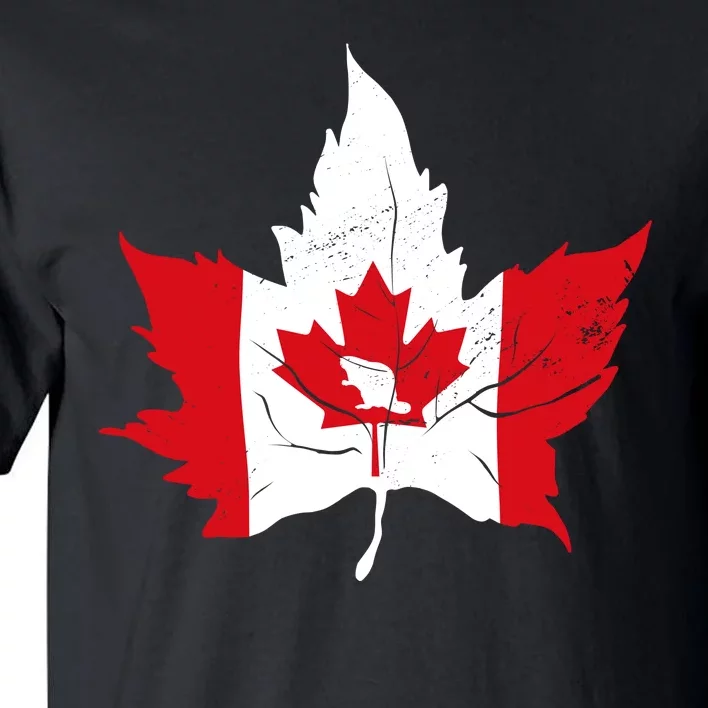 Canada Maple Leaf Flaf Tall T-Shirt