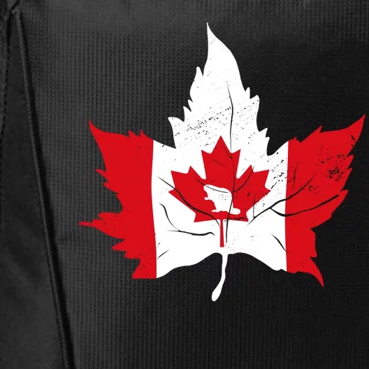 Canada Maple Leaf Flaf City Backpack