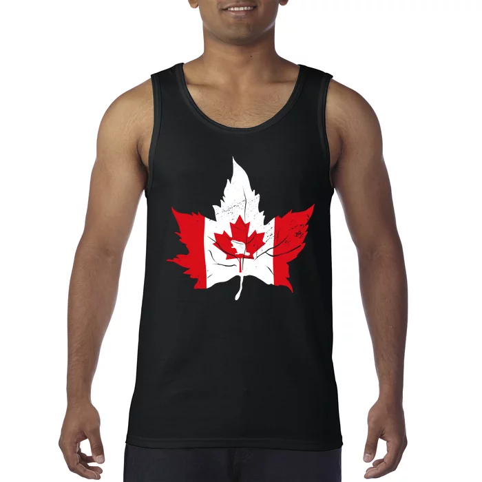 Canada Maple Leaf Flaf Tank Top