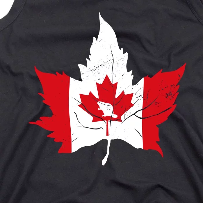 Canada Maple Leaf Flaf Tank Top