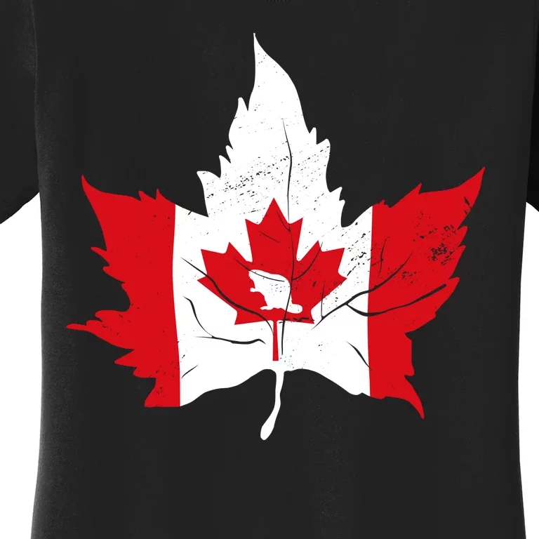 Canada Maple Leaf Flaf Women's T-Shirt