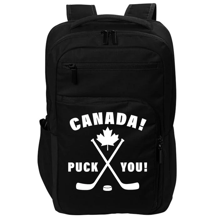 Canada Puck You Hockey Impact Tech Backpack