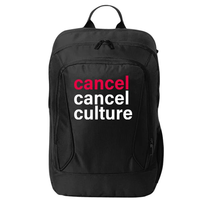 Cancel Cancel Culture City Backpack