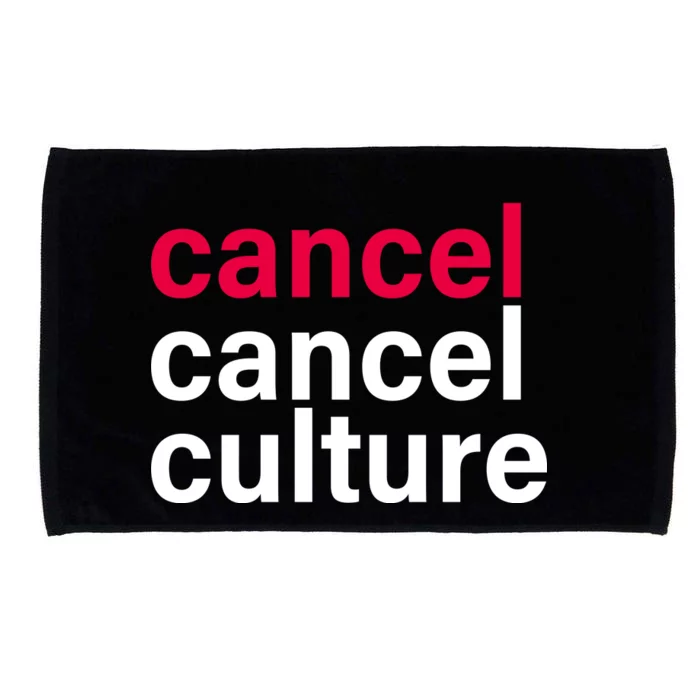 Cancel Cancel Culture Microfiber Hand Towel